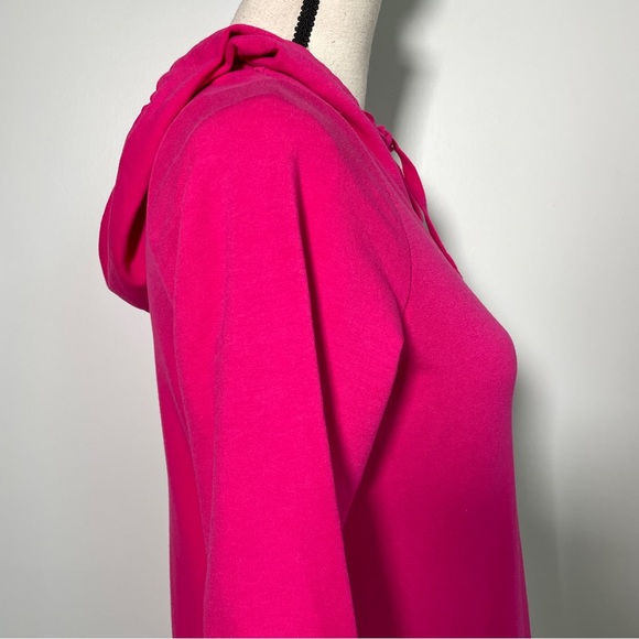 Soho New York & Co Pink Soft knit Hooded Drawstrings Casual Sporty Style XS - Picture 12 of 14